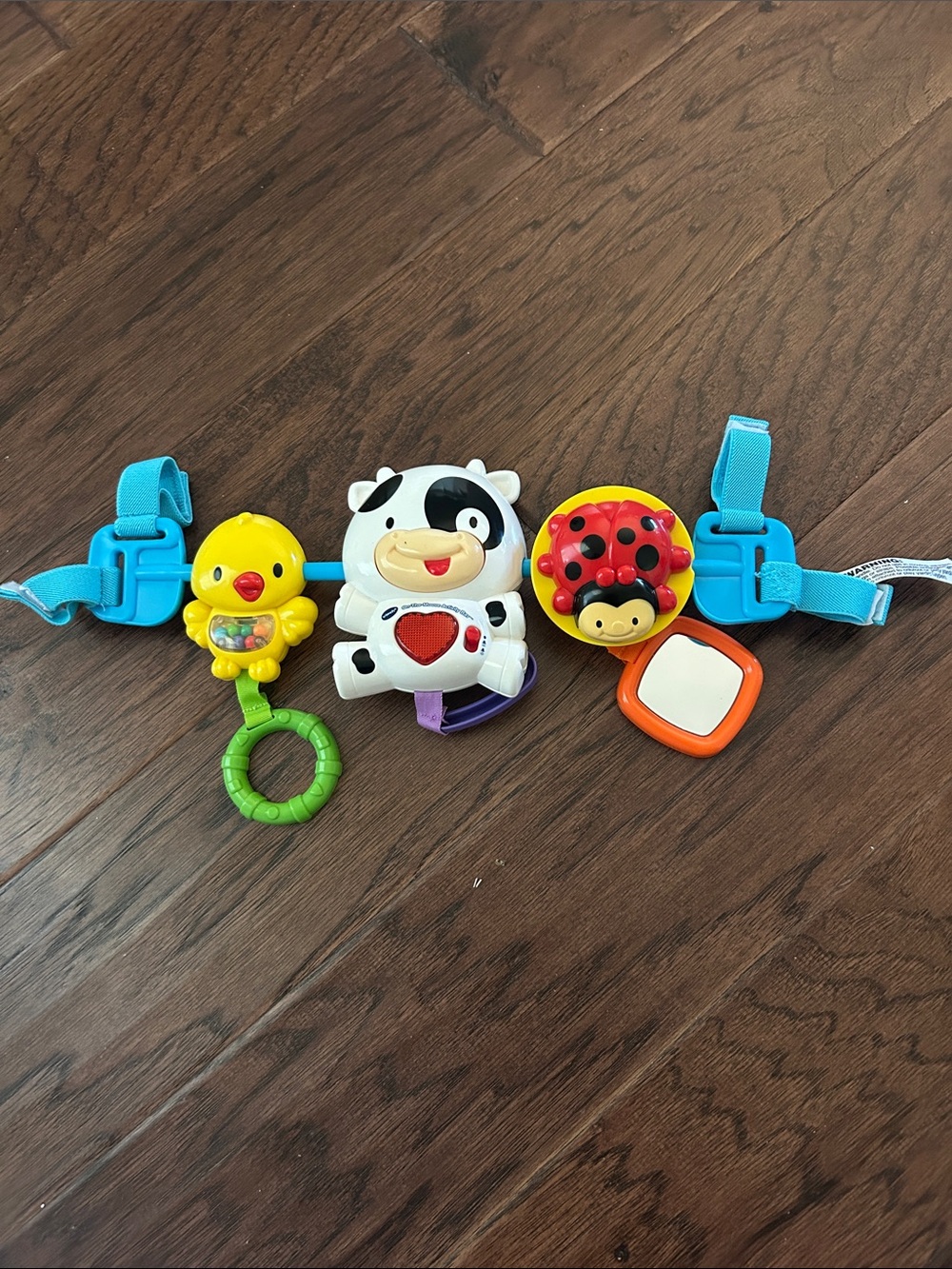 Vtech On the Moove Musical Farm Animal Activity Strap On Bar of Toys